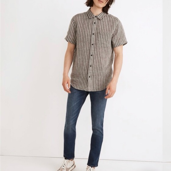 Madewell Men's Skinny Jeans in Deep Indigo